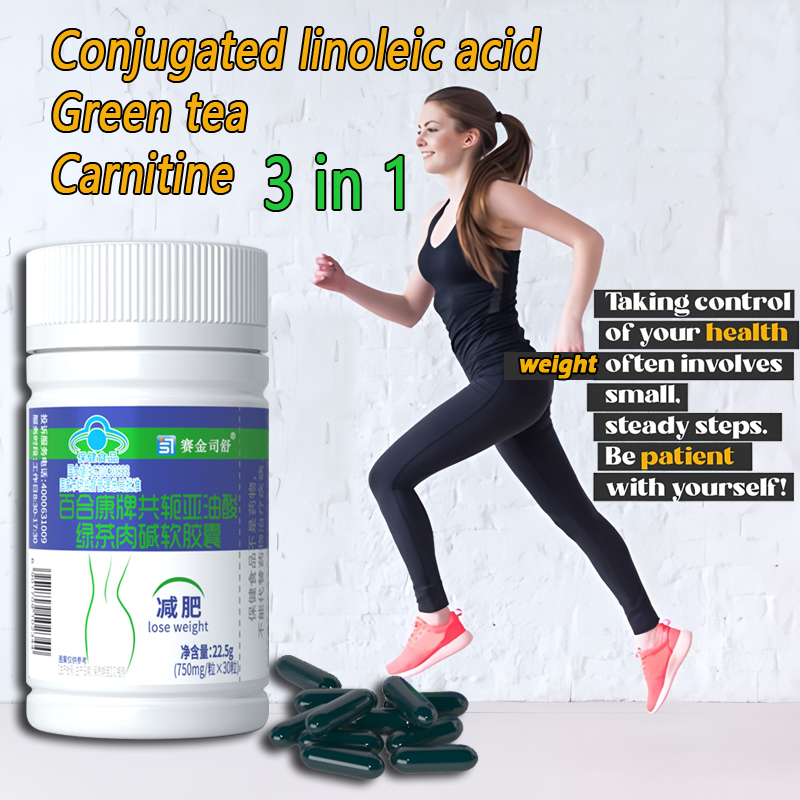 Herbal Weight Gain - Konjugierte Linoleinsäure Schlankheitsprodukte grüner Tee Cellulite
