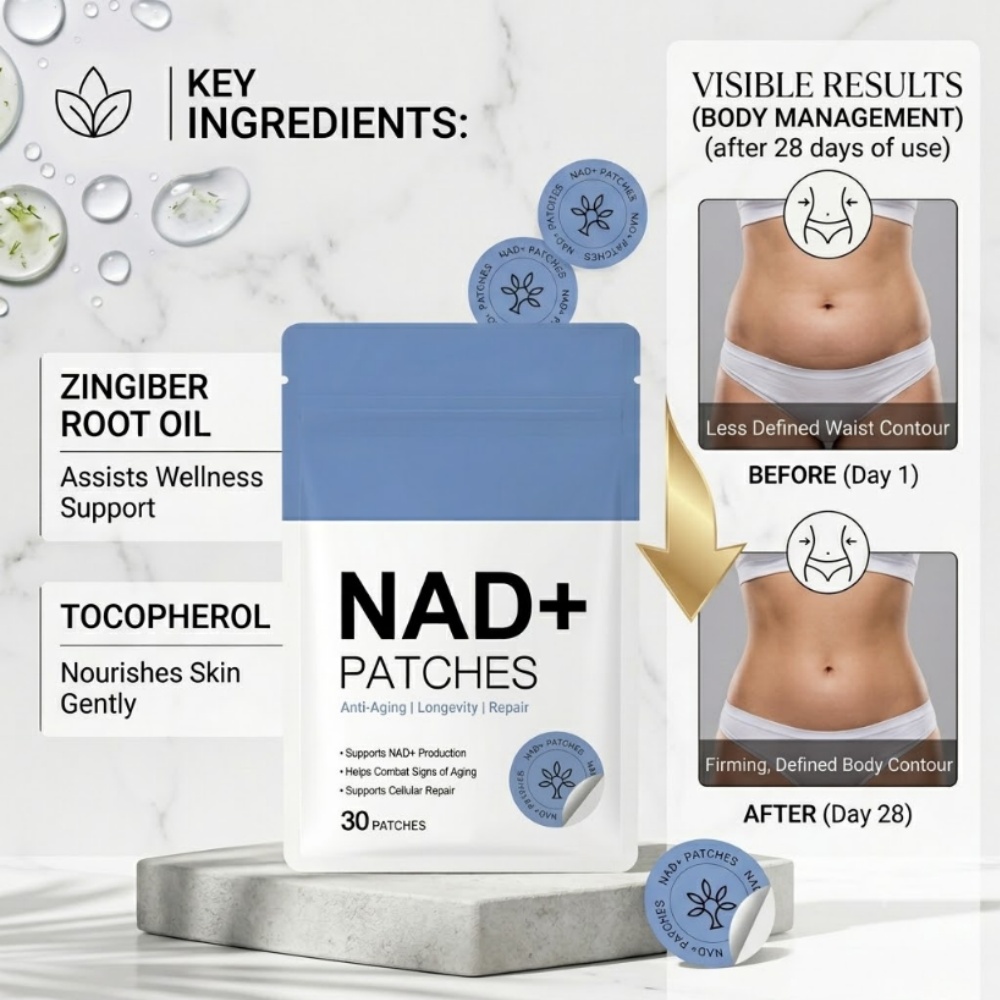Herbal Weight Gain - 30 Stück Körperformende Abnehm-Pflaster Grüner Tee