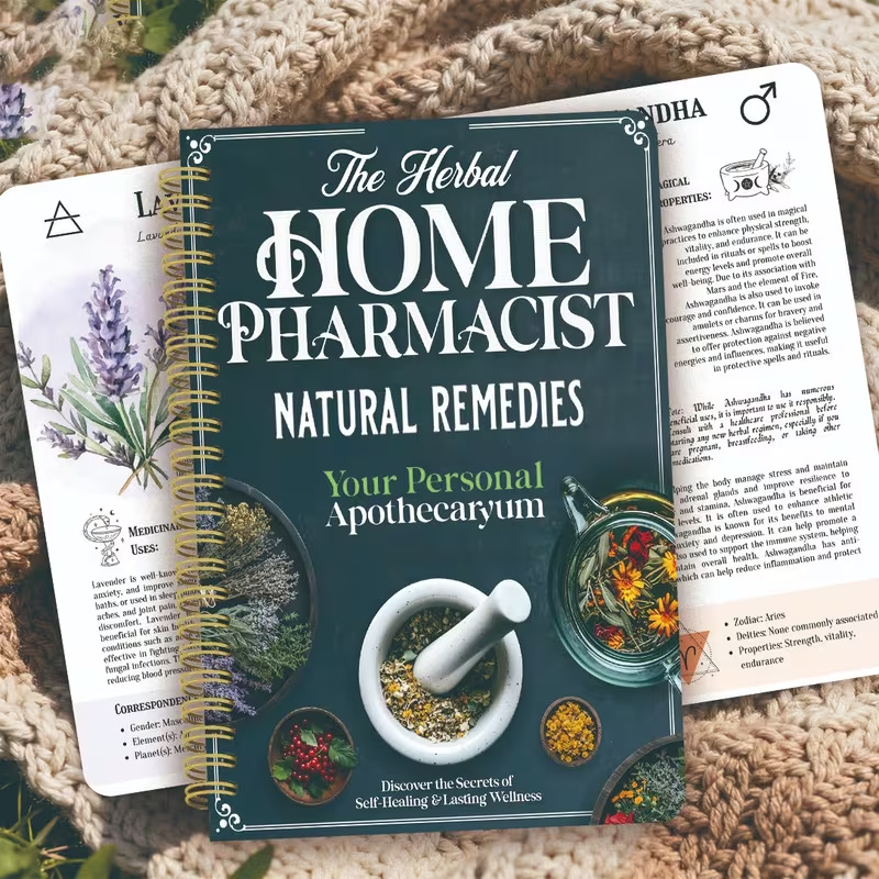 Herbal Holistic Wellness - Kräuter-Heimapotheke: Naturheilmittel-Buch, Persönlicher Apotheker, Selbstheilungs- und