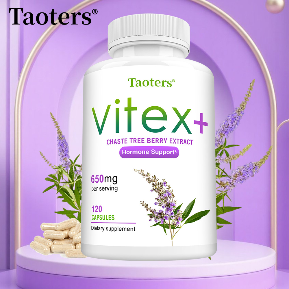 Tulsi Holy Basil - Vitex-Beeren-Extrakt, komplettes Kräuterergänzungsmittel für Frauen-Menopauuse, verbessert