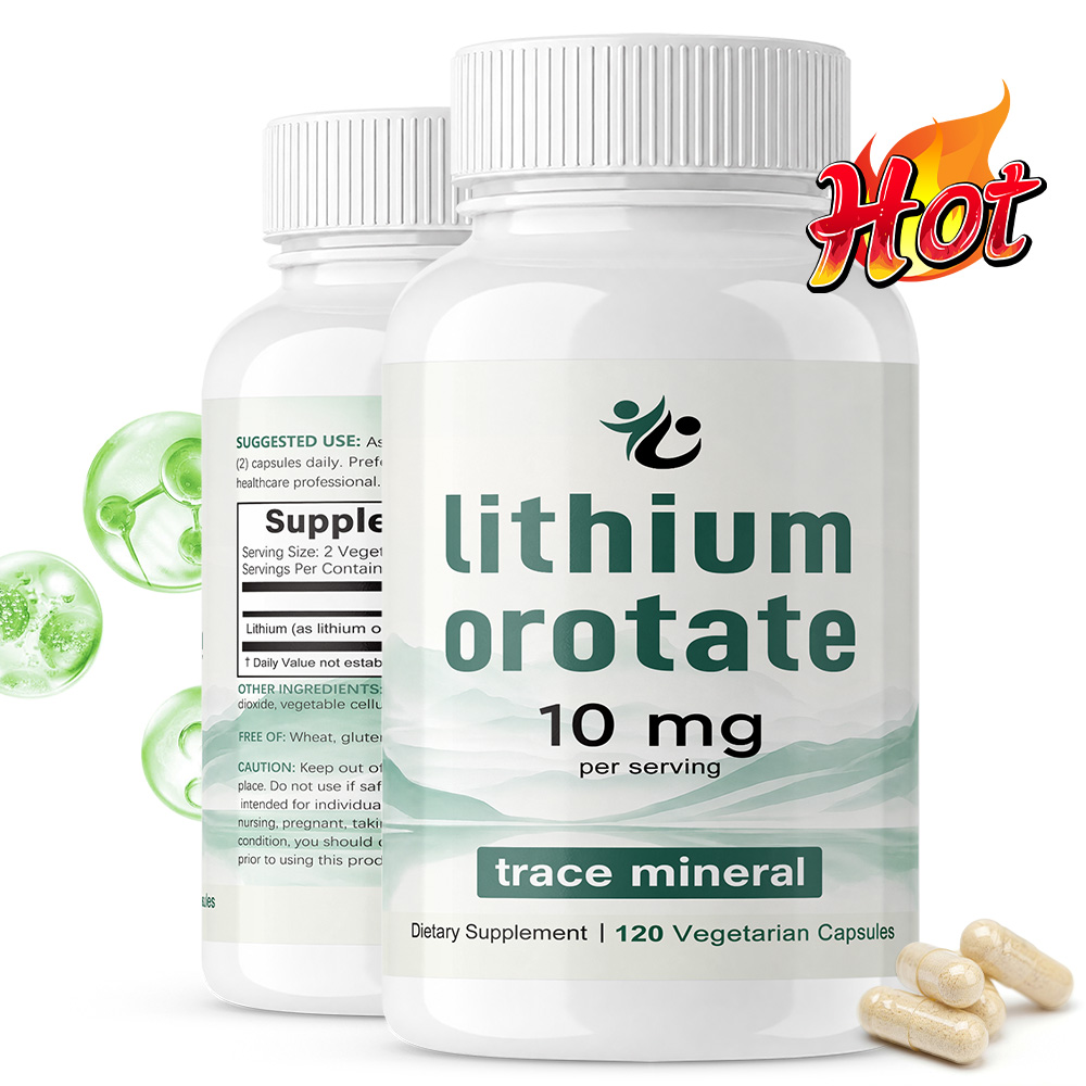 Tulsi Holy Basil - 10mg Lithiumorotat - Essentielles Spurenelement mit