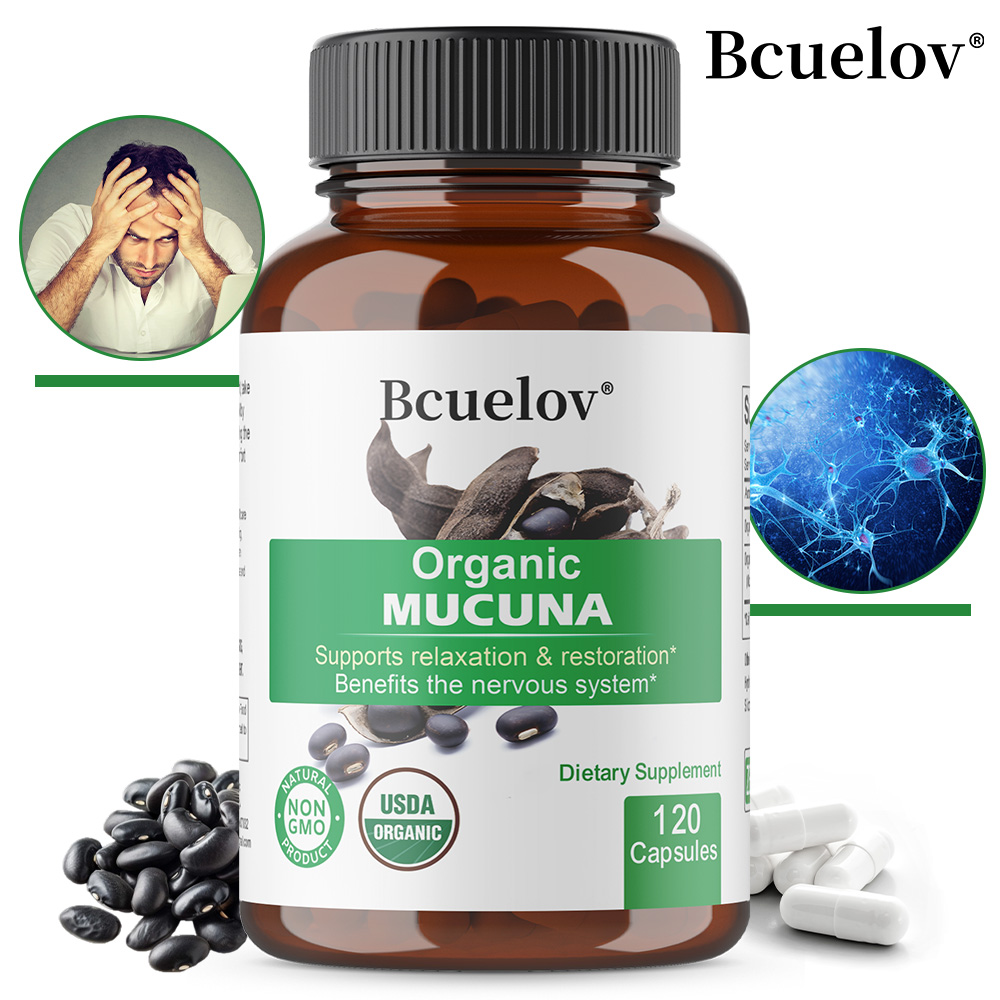 Bio-Mucuna-Kapseln – unterstüt – Tulsi Holy Basil Bewertung und Preis