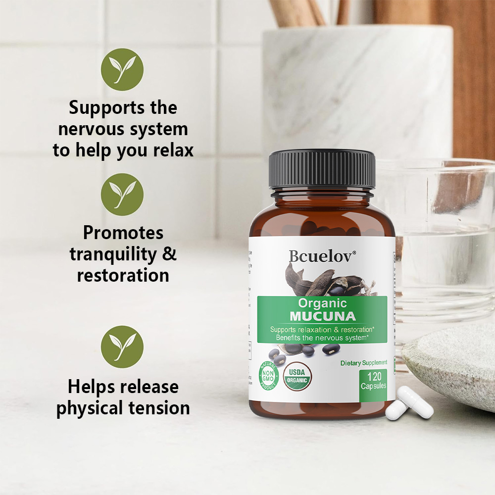 Bio-Mucuna-Kapseln – unterstüt – Tulsi Holy Basil Bewertung und Preis