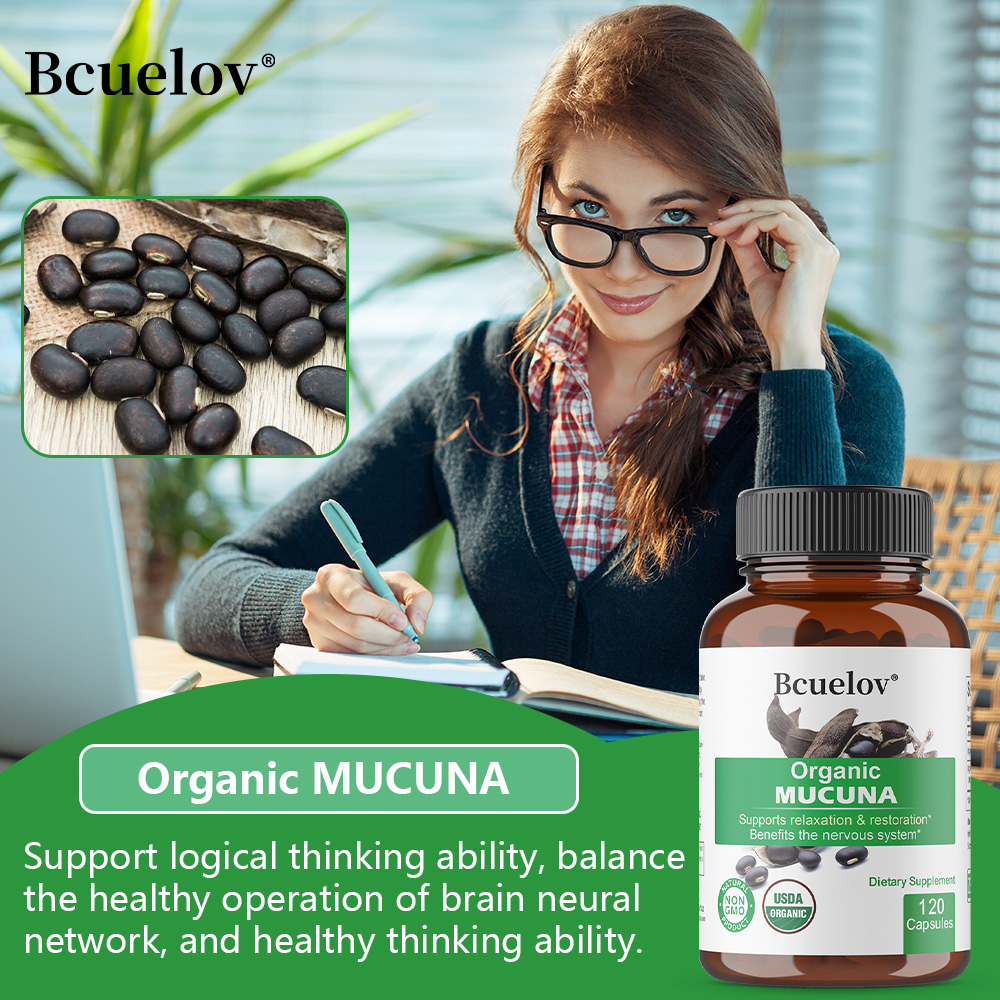 Bio-Mucuna-Kapseln – unterstüt – Tulsi Holy Basil Bewertung und Preis
