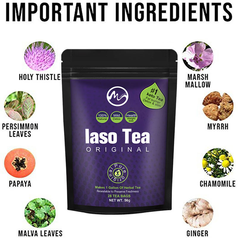Laso Tea Detox IASO Cleanser S – Herbal Weight Gain Bewertung und Preis