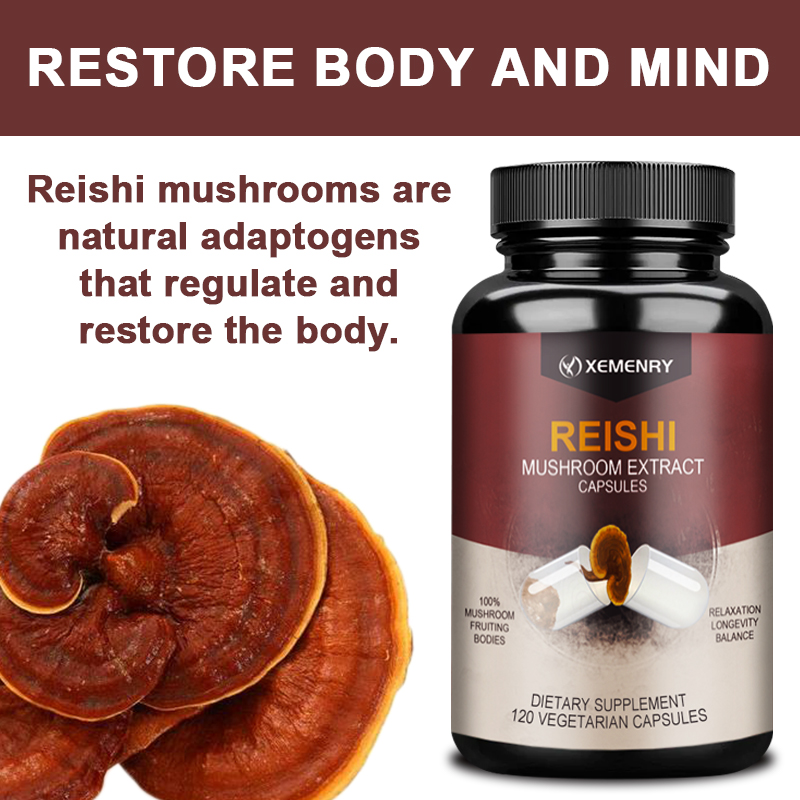 Reishi-Kapseln – lindern Stres – Tulsi Holy Basil Bewertung und Preis