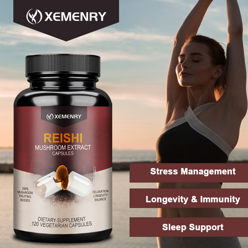 Reishi-Kapseln – lindern Stres – Tulsi Holy Basil Bewertung und Preis