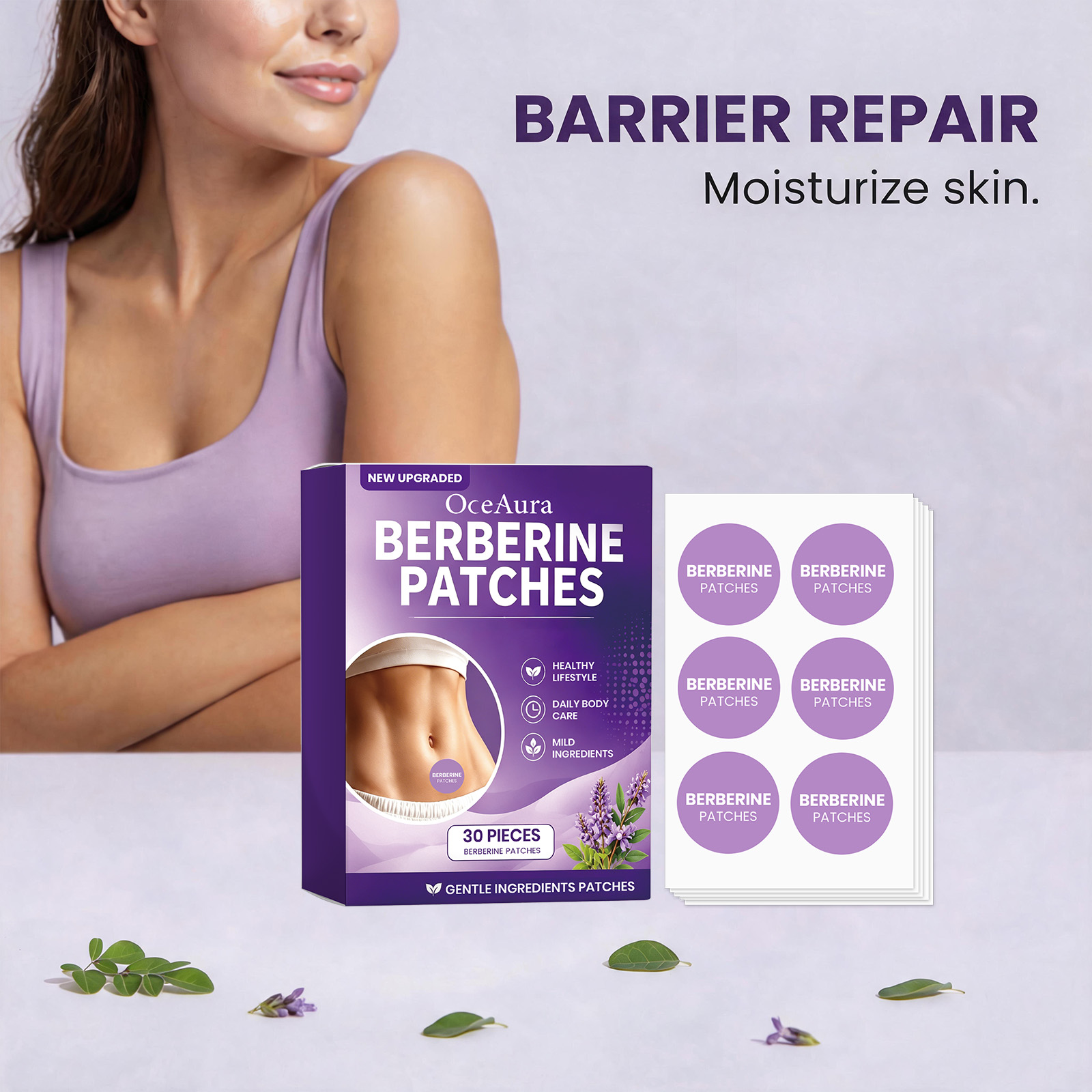 OceAura Berberine Pflege-Patch – Herbal Wellness Formula Bewertung und Preis