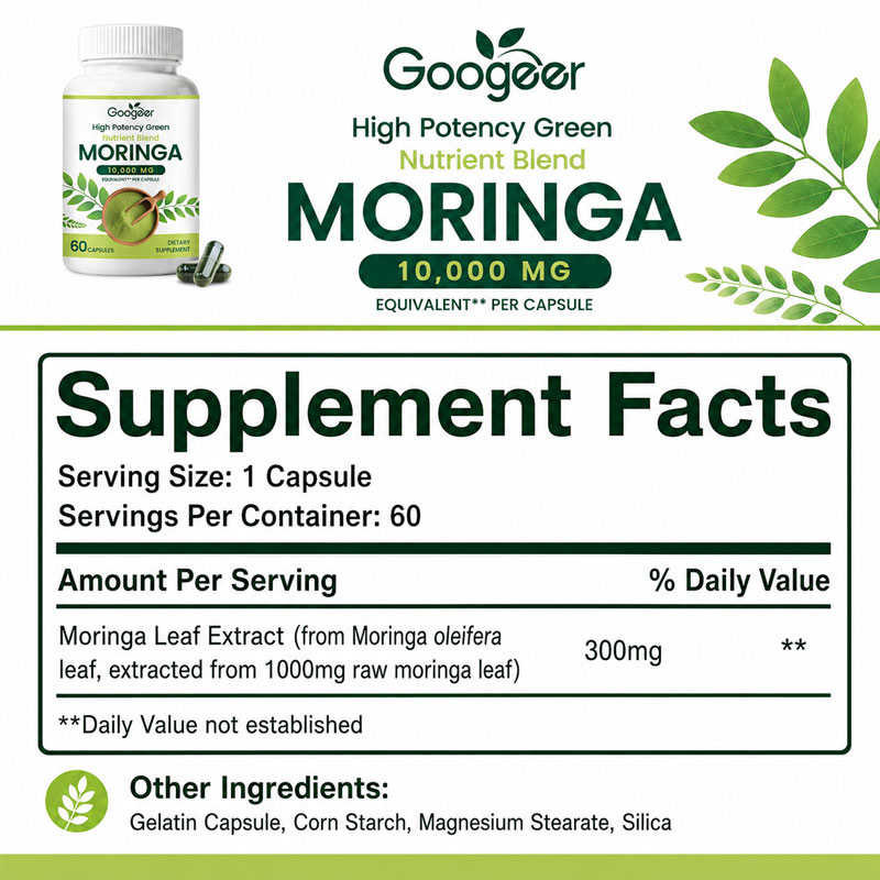 Premium Moringa-Nahrungsergänz – Herbal Wellness Formula Bewertung und Preis