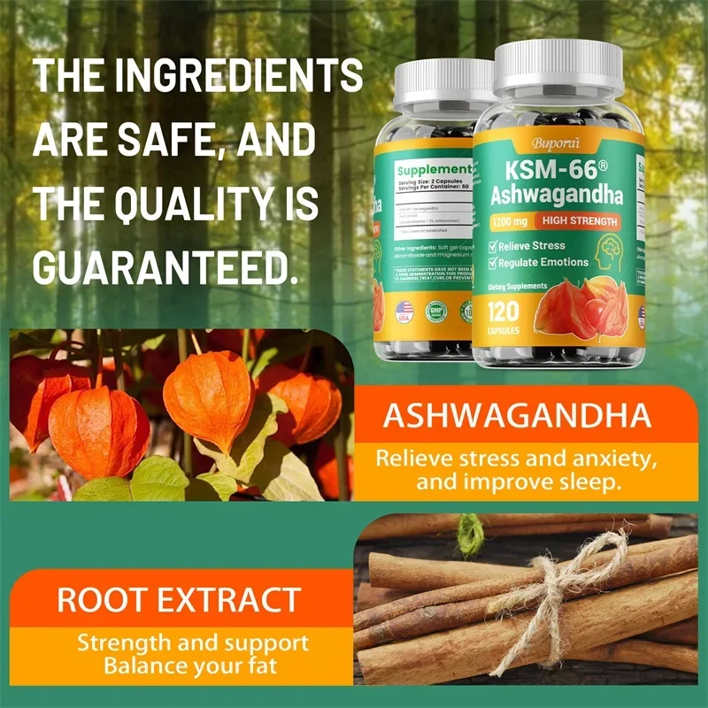 KSM-66 Ashwagandha-Extrakte-Ka – Tulsi Holy Basil Bewertung und Preis