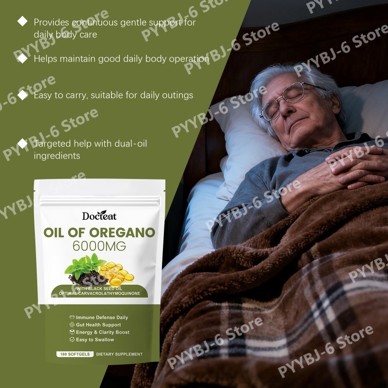 Oreganoöl-Softgels mit Schwarz – Herbal Wellness Formula Bewertung und Preis